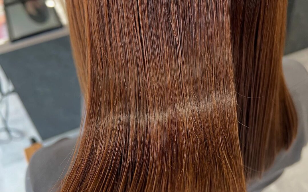 梅雨に向けて髪質改善ストレートされる方増えてます‼️