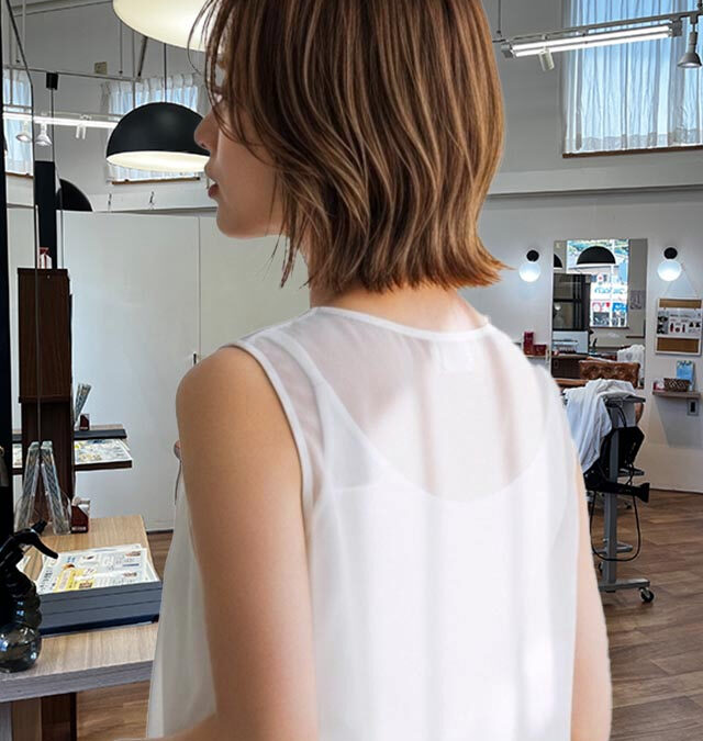 外ハネレイヤー