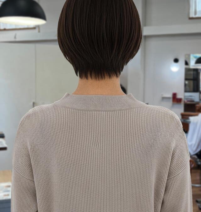 大人ショートボブ
